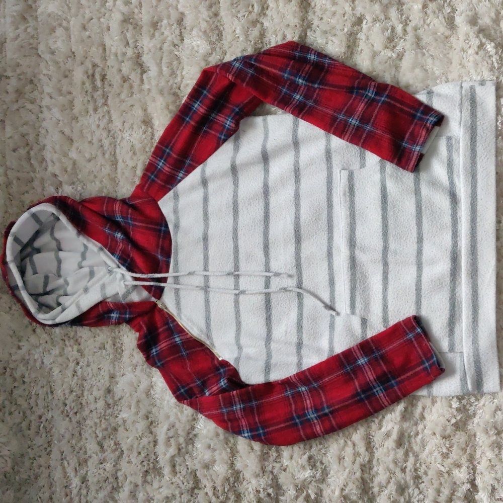 EUC Double hood hoodie